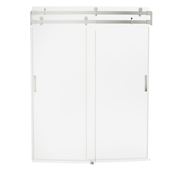 60"x32" Classic 500 Curved Shower Door in Stainless B125656032SS
