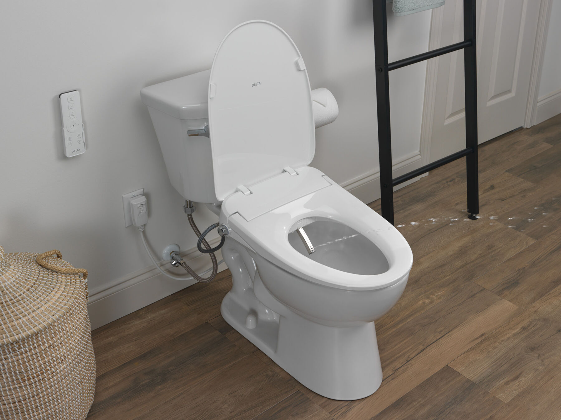Premium Elongated Electric Bidet Toilet Seat, image 17