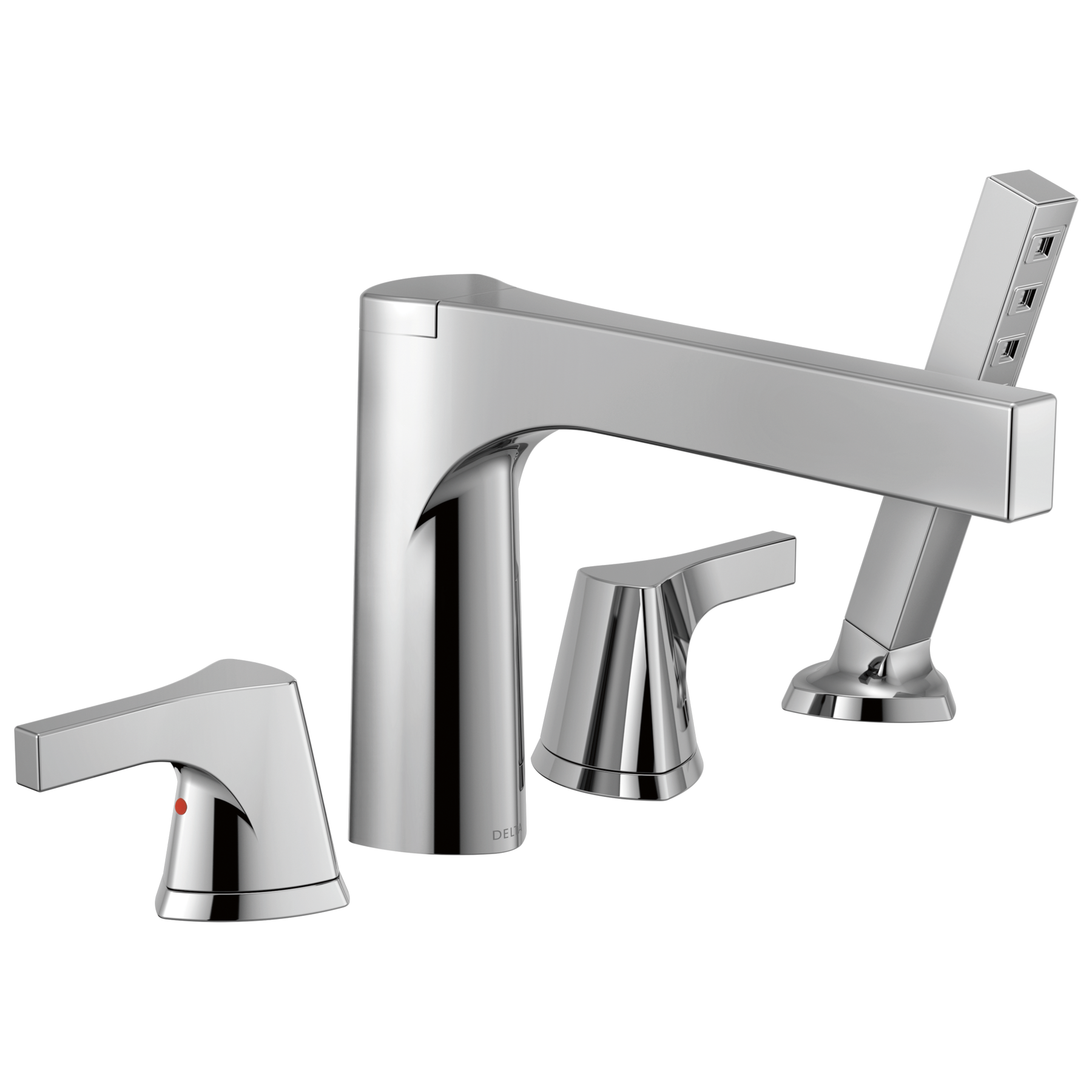 Roman Tub with Hand Shower Trim in Chrome T4774 | Delta Faucet