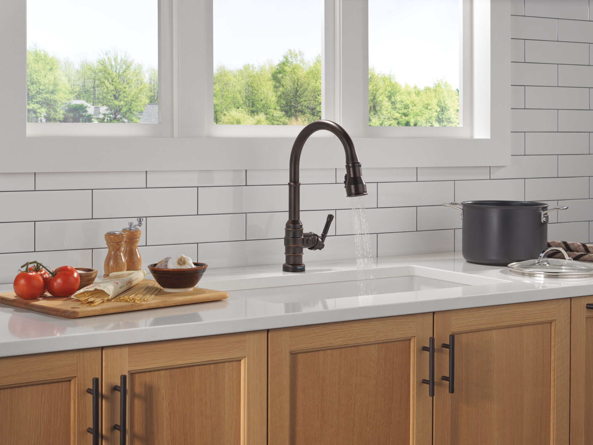 Touch2O® Technology Kitchen Faucet with Touchless Technology in Touch2O® Technology Kitchen Faucet with Touchless Technology in