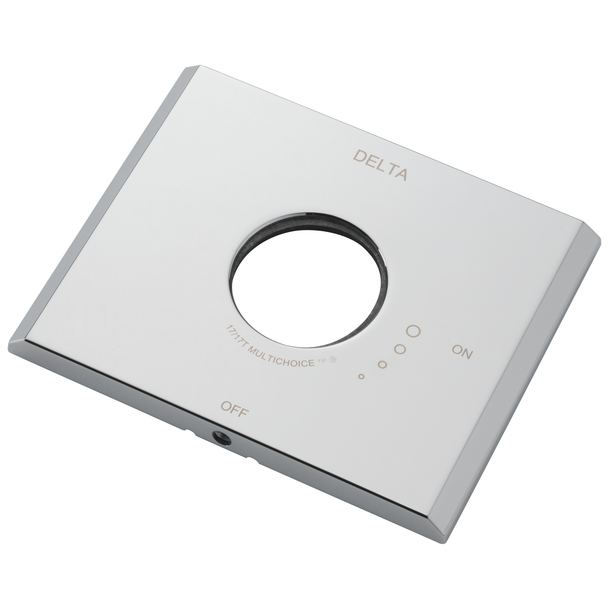 Delta Faucet PivotalE | Escutcheon - Lumicoat Chrome