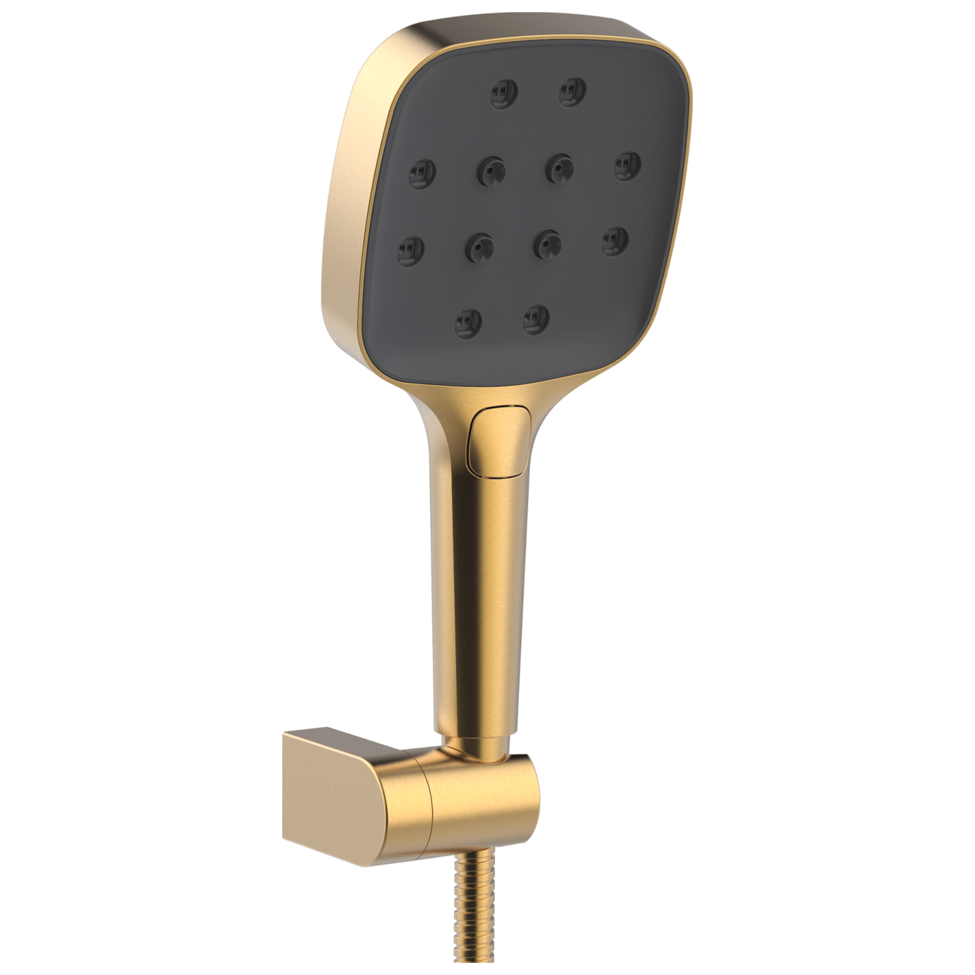 Delta ActivTouch Handbrause – 9 Sprüheinstellungen, Touch-Clean Düsen, Pause-Funktion, 2,5 GPM, Champagne Bronze