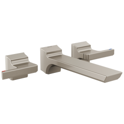Two Handle Wall Mount Bathroom Faucet Trim