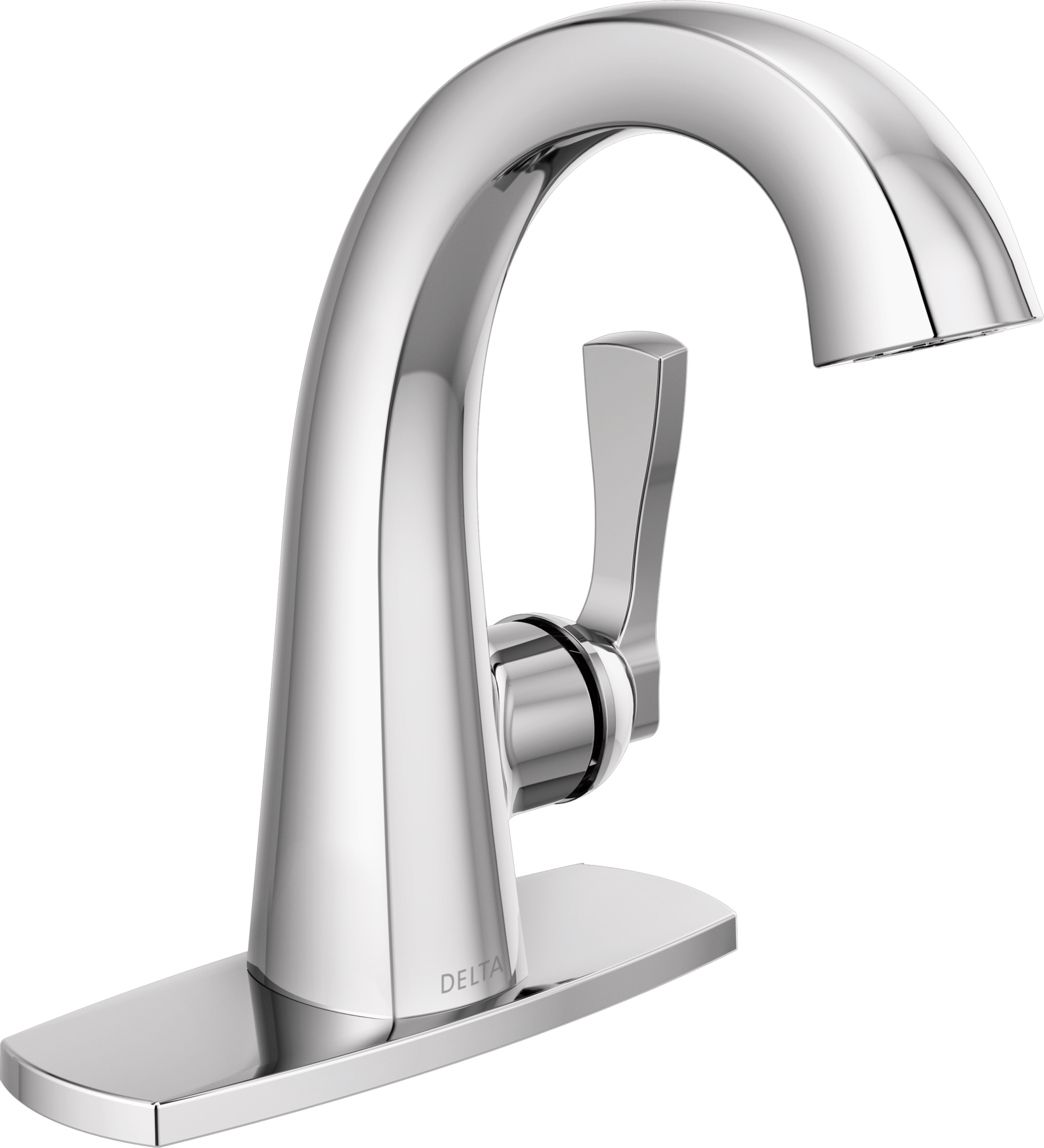 Single Handle Bathroom Faucet in Lumicoat® Chrome — thumbnail 2