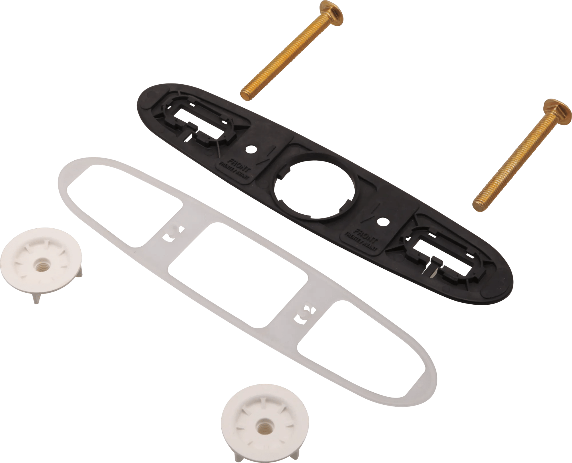 Delta Faucet Signature Pullouts Base Plate, Bolts, Gasket & Locknuts - Pull-out