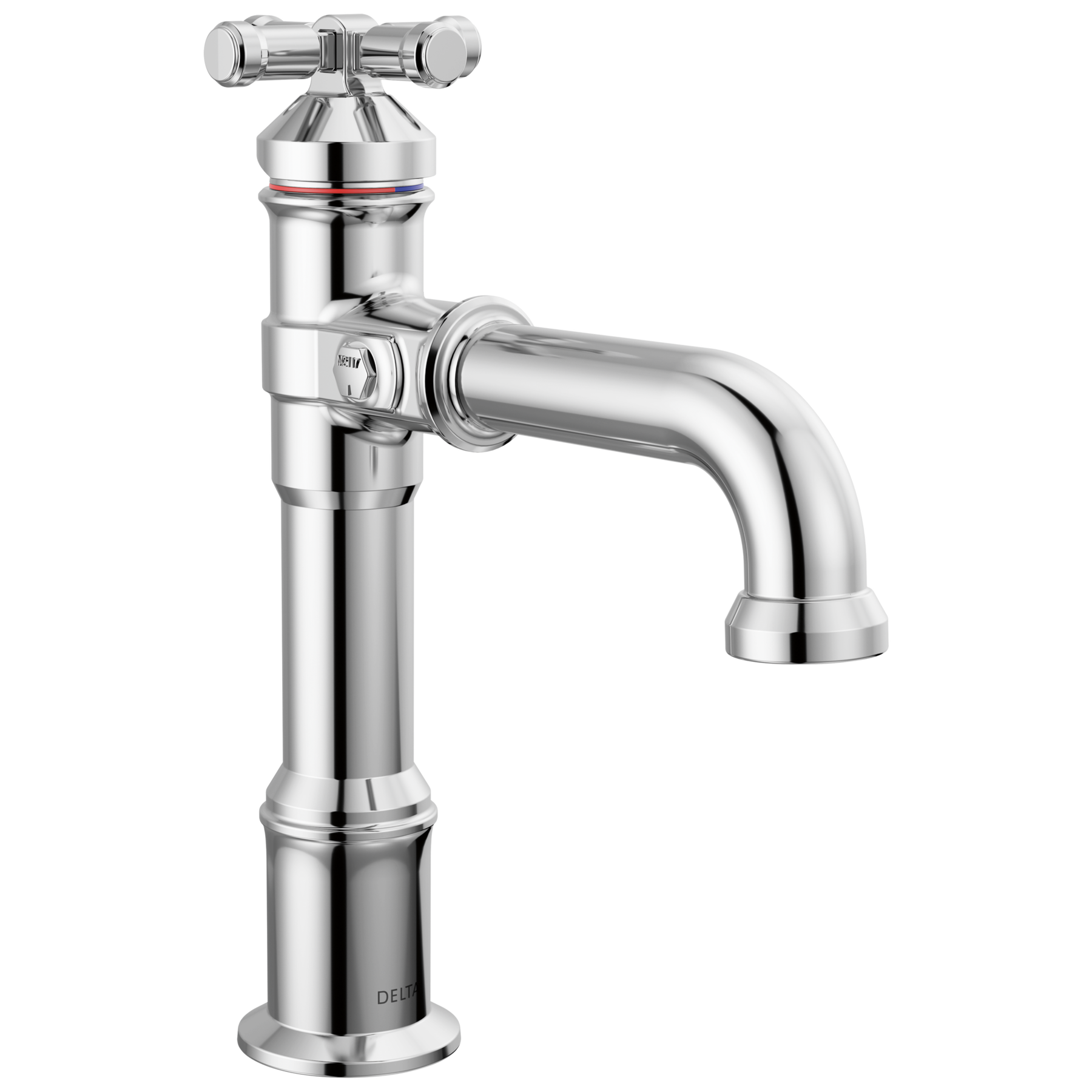 Single Handle Bathroom Faucet in Lumicoat® Chrome — image 1