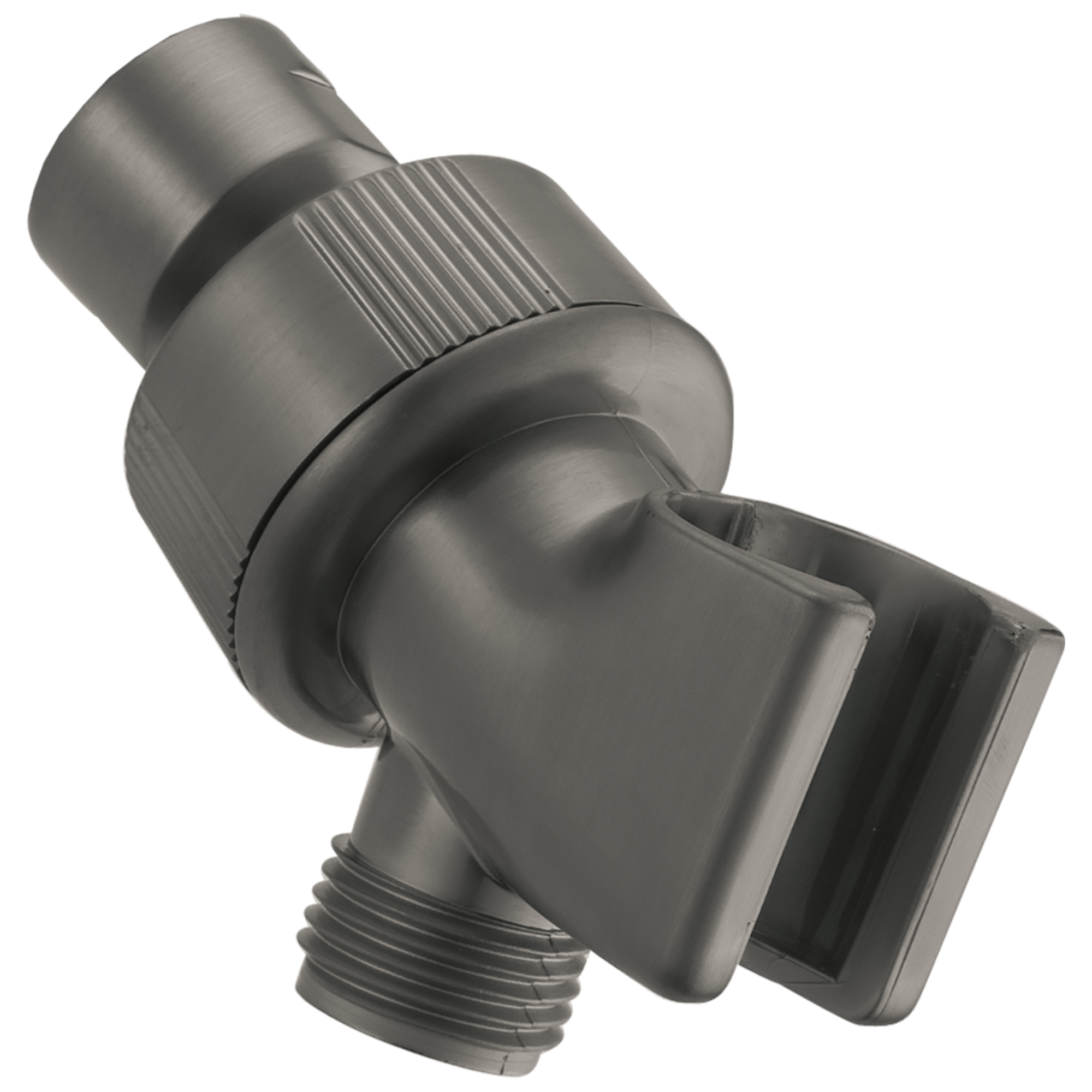 Delta Faucet Universal Showering Components Adjustable Shower Arm Mount for Hand Shower - Black Stainless