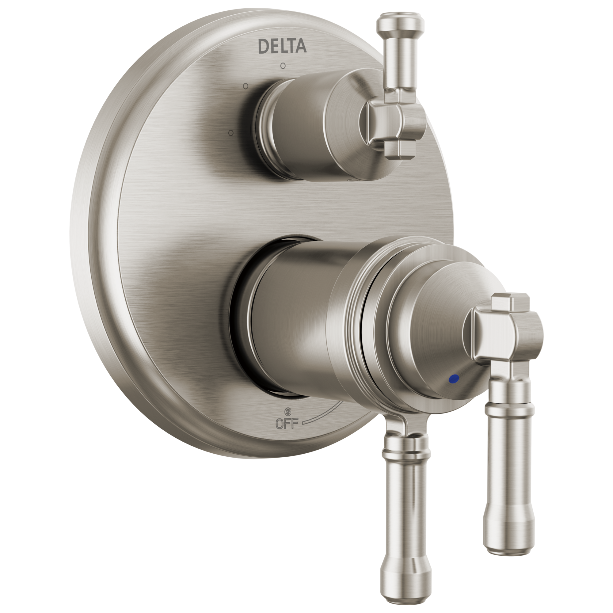 BroderickE 17T Series Integrated Diverter Trim 3-Setting - Lumicoat Stainless