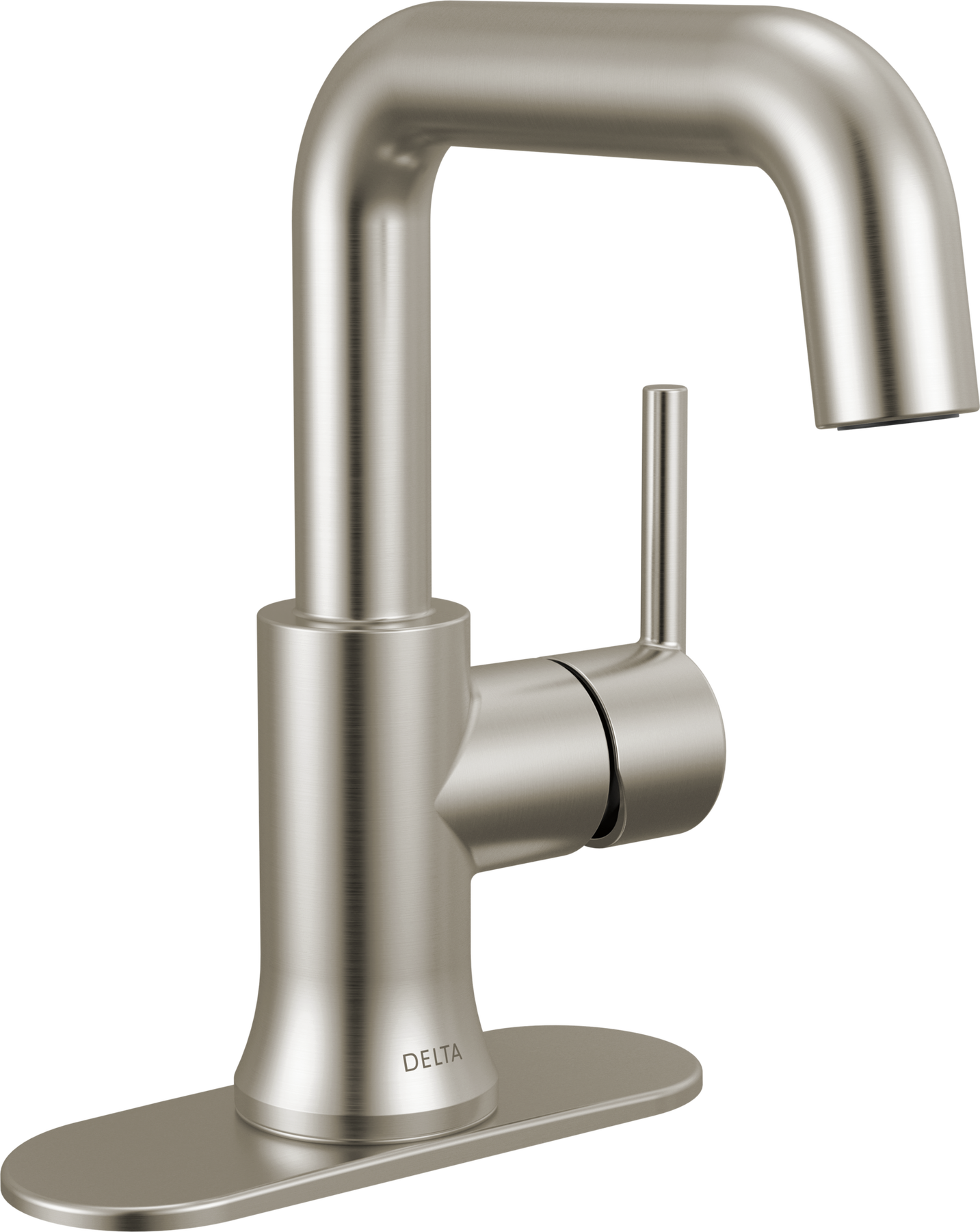 NAOSHIYA CUSTOM FACTORY「DELTA」　QTR Single Handle Bathroom Faucet in Stainless 554HAR-SS-DST | Delta