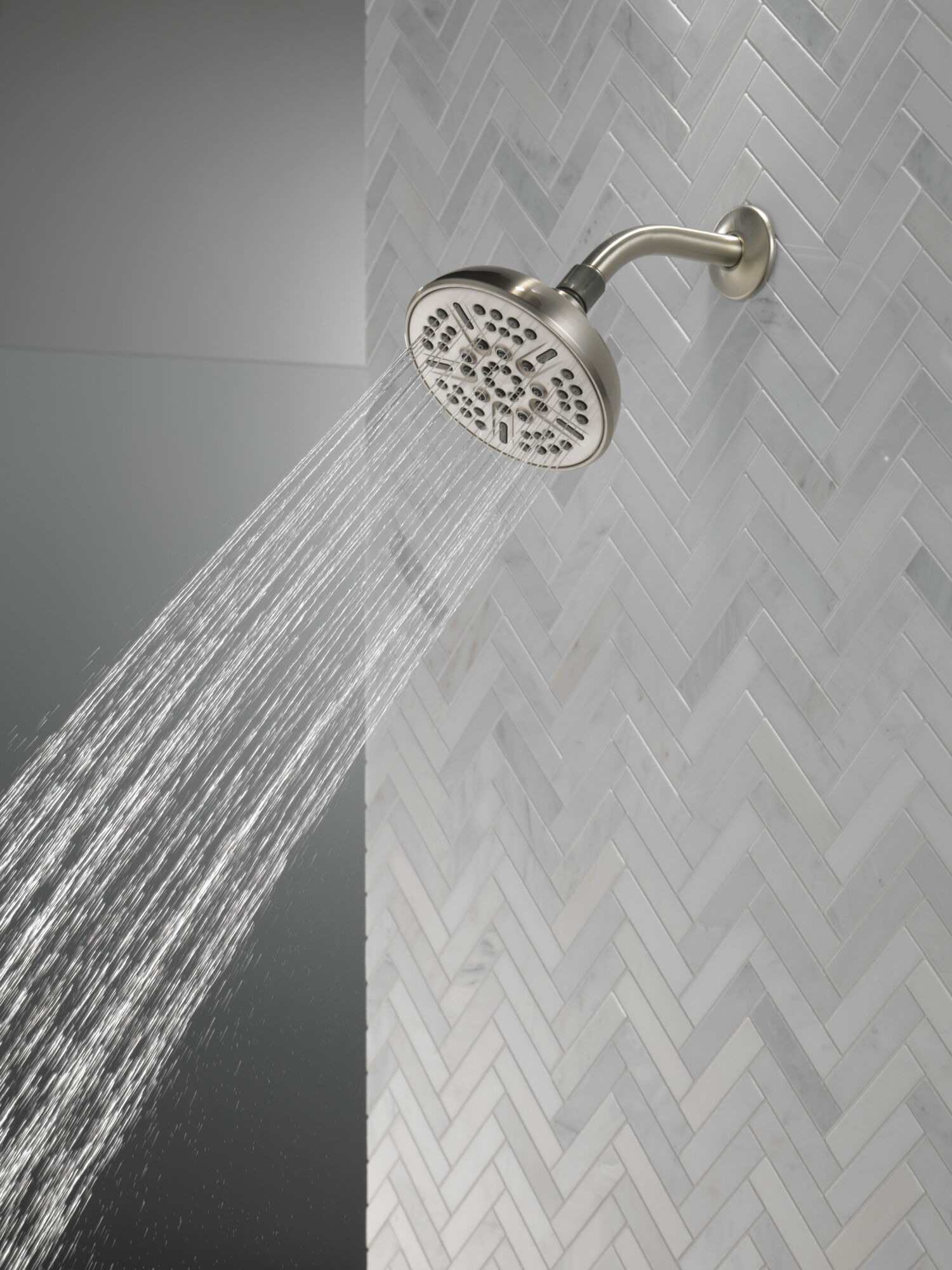 8-Setting Shower Head in Spotshield Brushed Nickel 75898SN | Delta