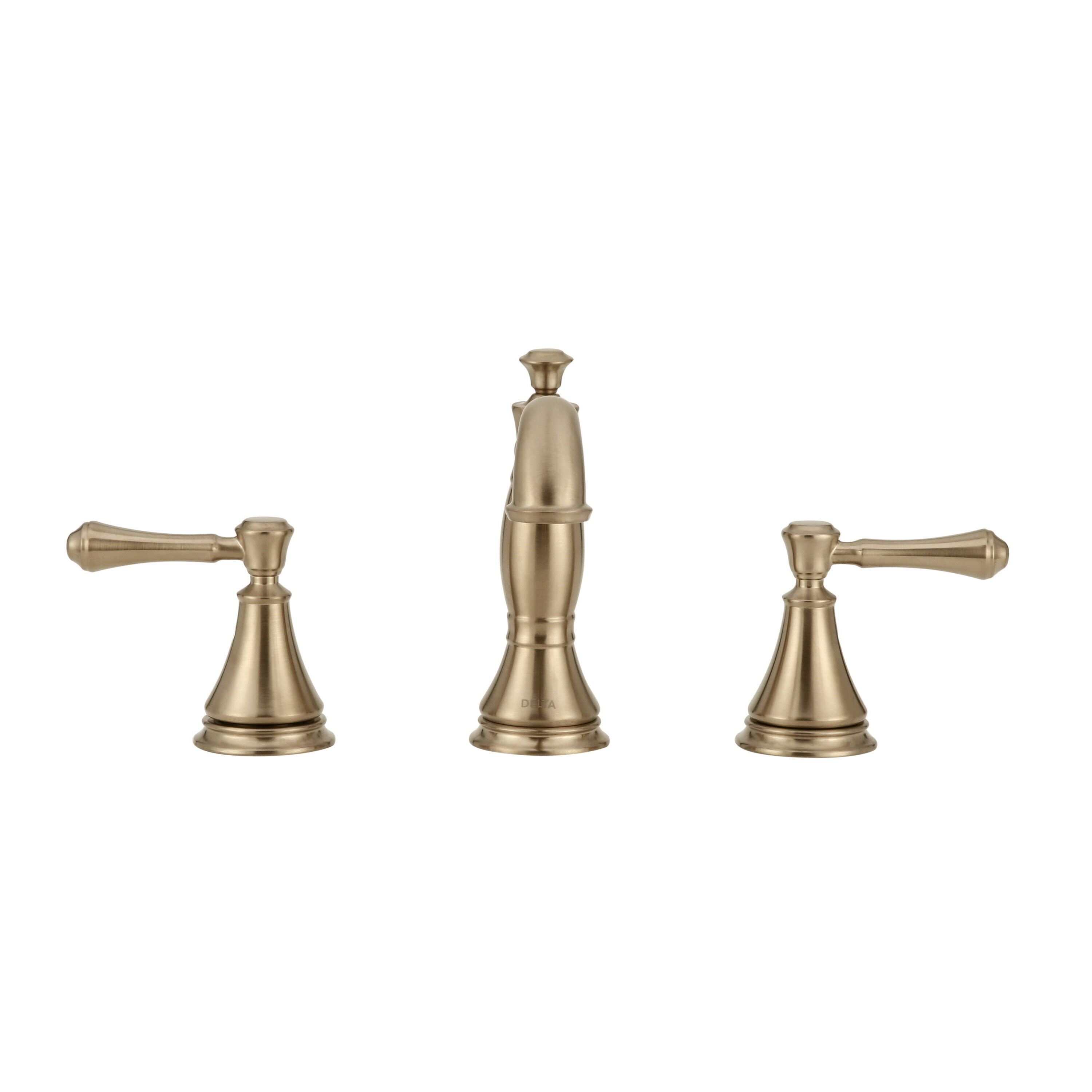 Two Handle Widespread Bathroom Faucet (Recertified) in Champagne