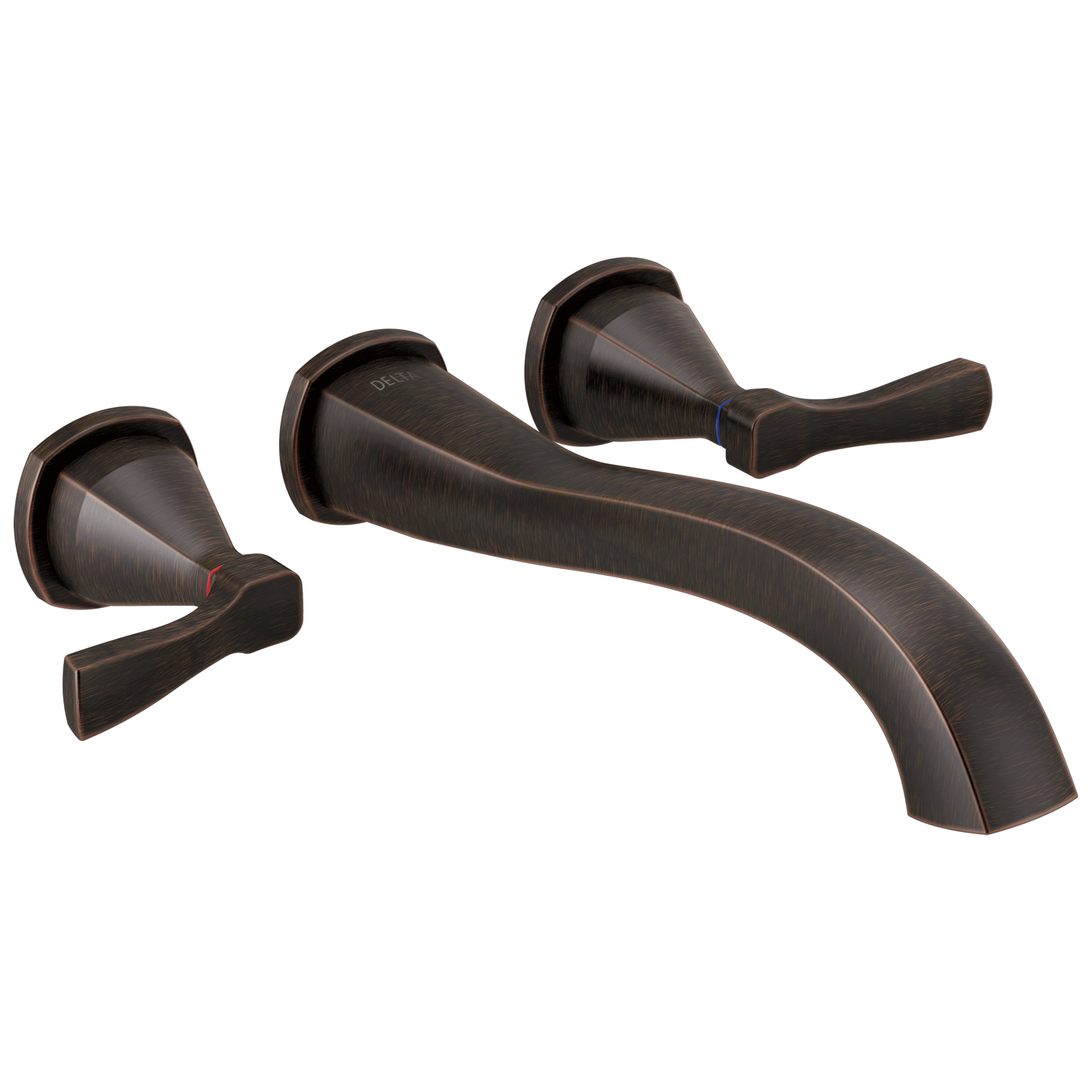 Wall Mounted Tub Filler in Bronze T5776RBWL Delta Faucet