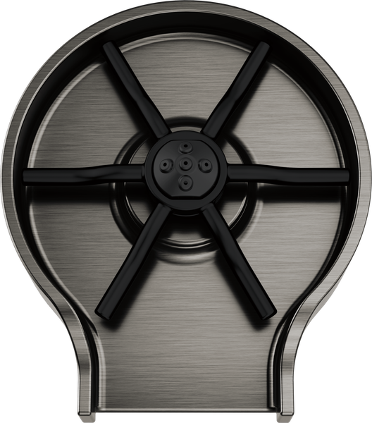 Metal Glass Rinser in Black Stainless GR250KS Delta Faucet