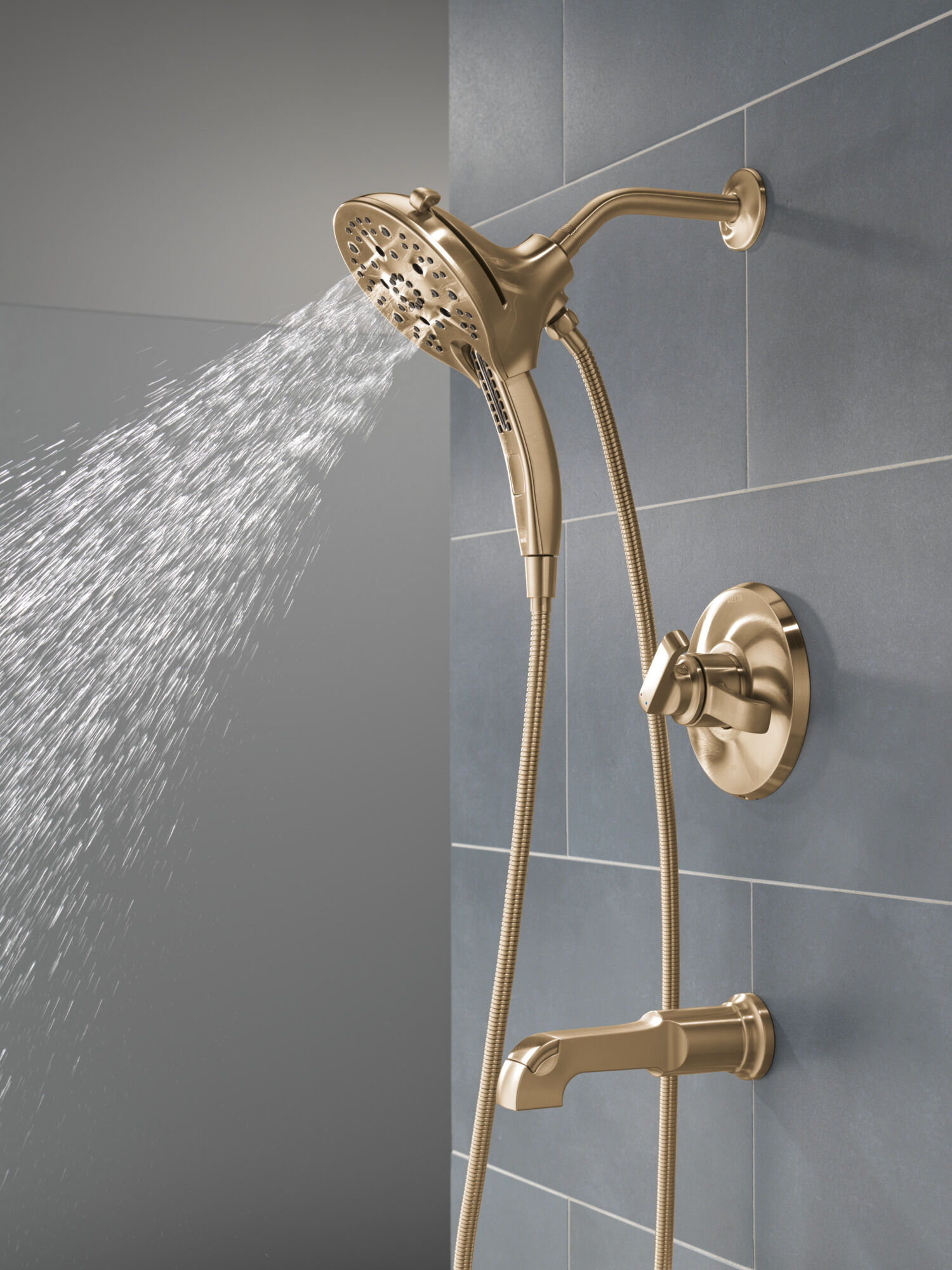 17 Series Tub Shower Trim in Lumicoat® Champagne Bronze T17489-CZ