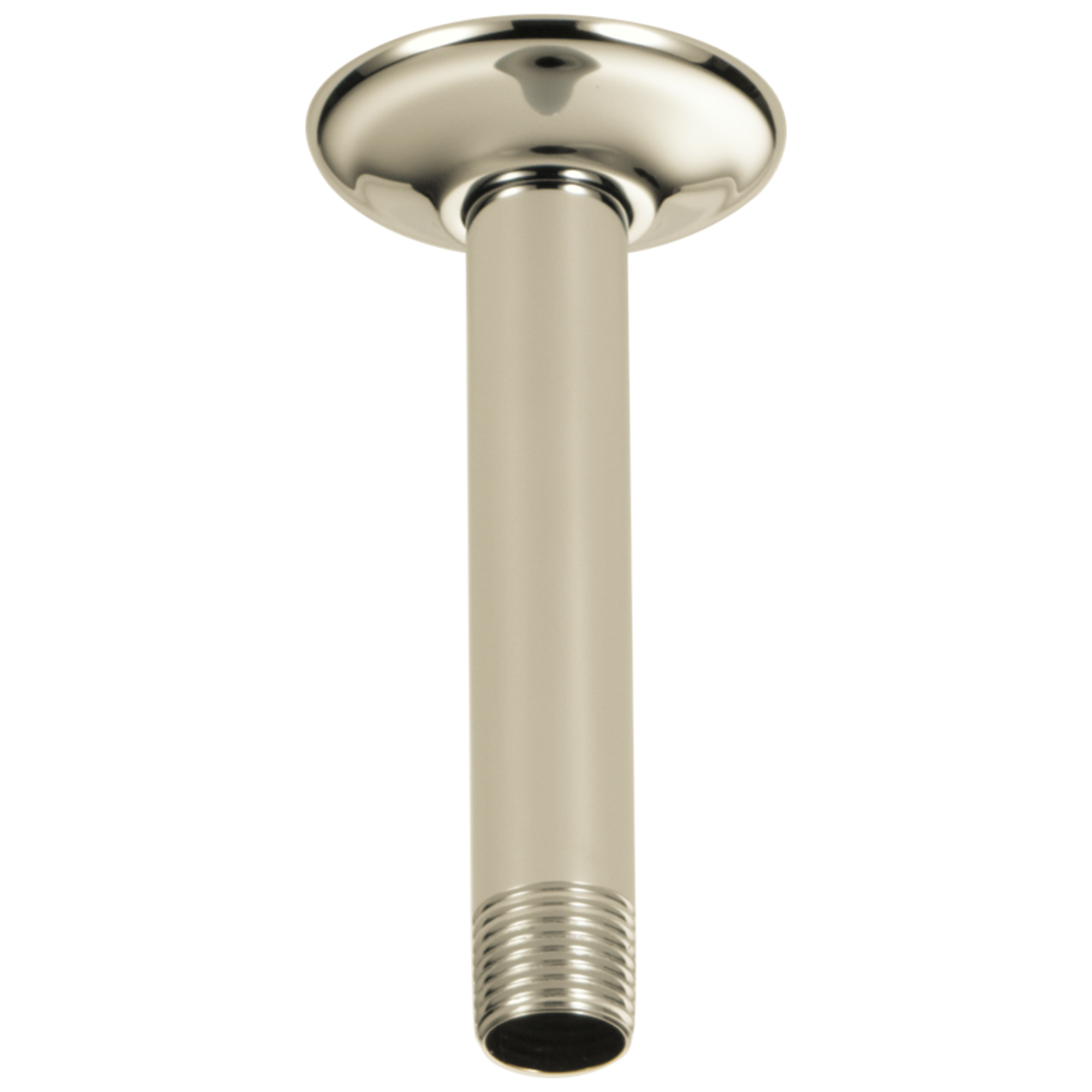 Delta Faucet Universal Showering Components Shower Arm & Flange - Ceiling Mount - Polished Nickel