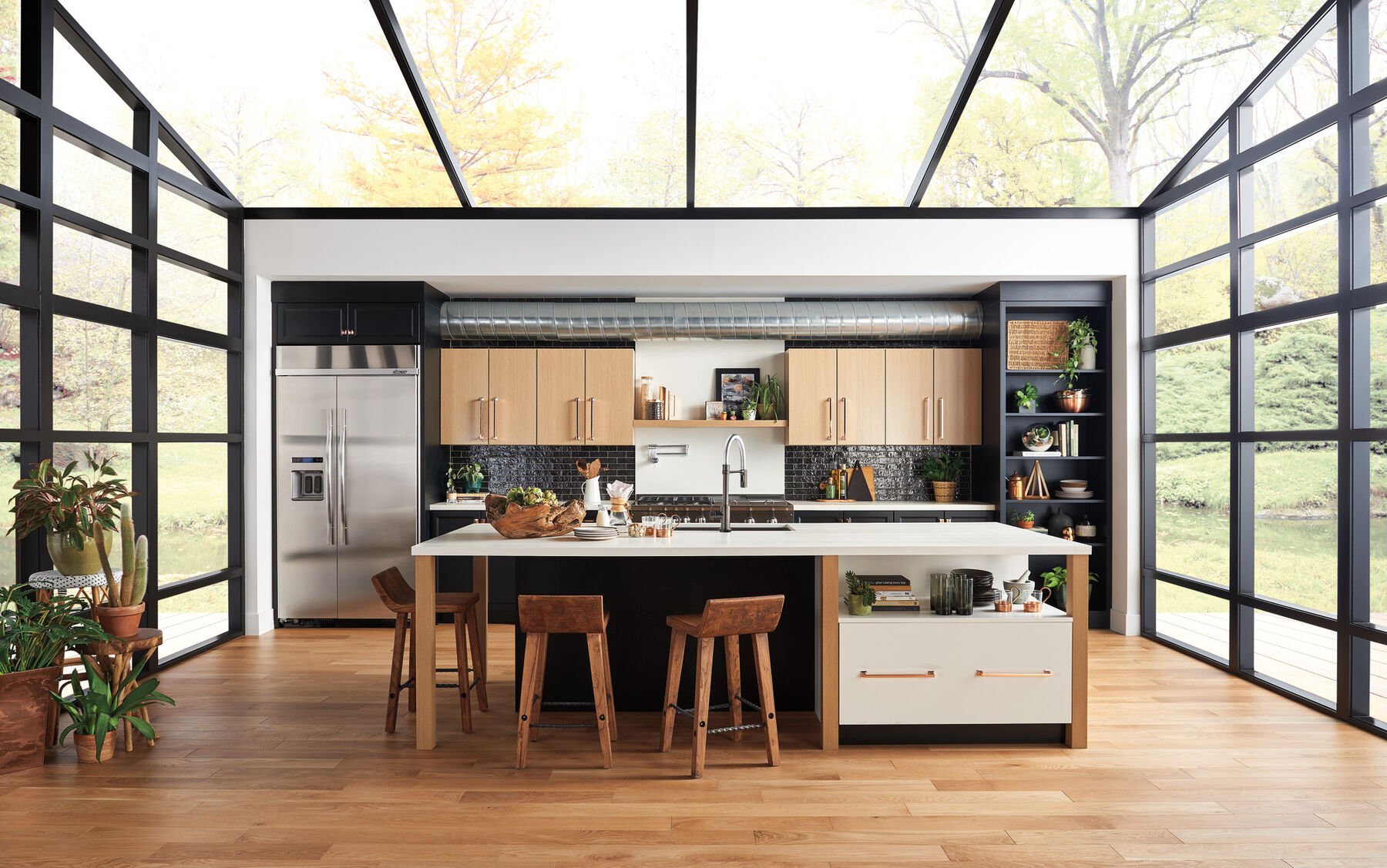 Contemporary Wall Mount Pot Filler