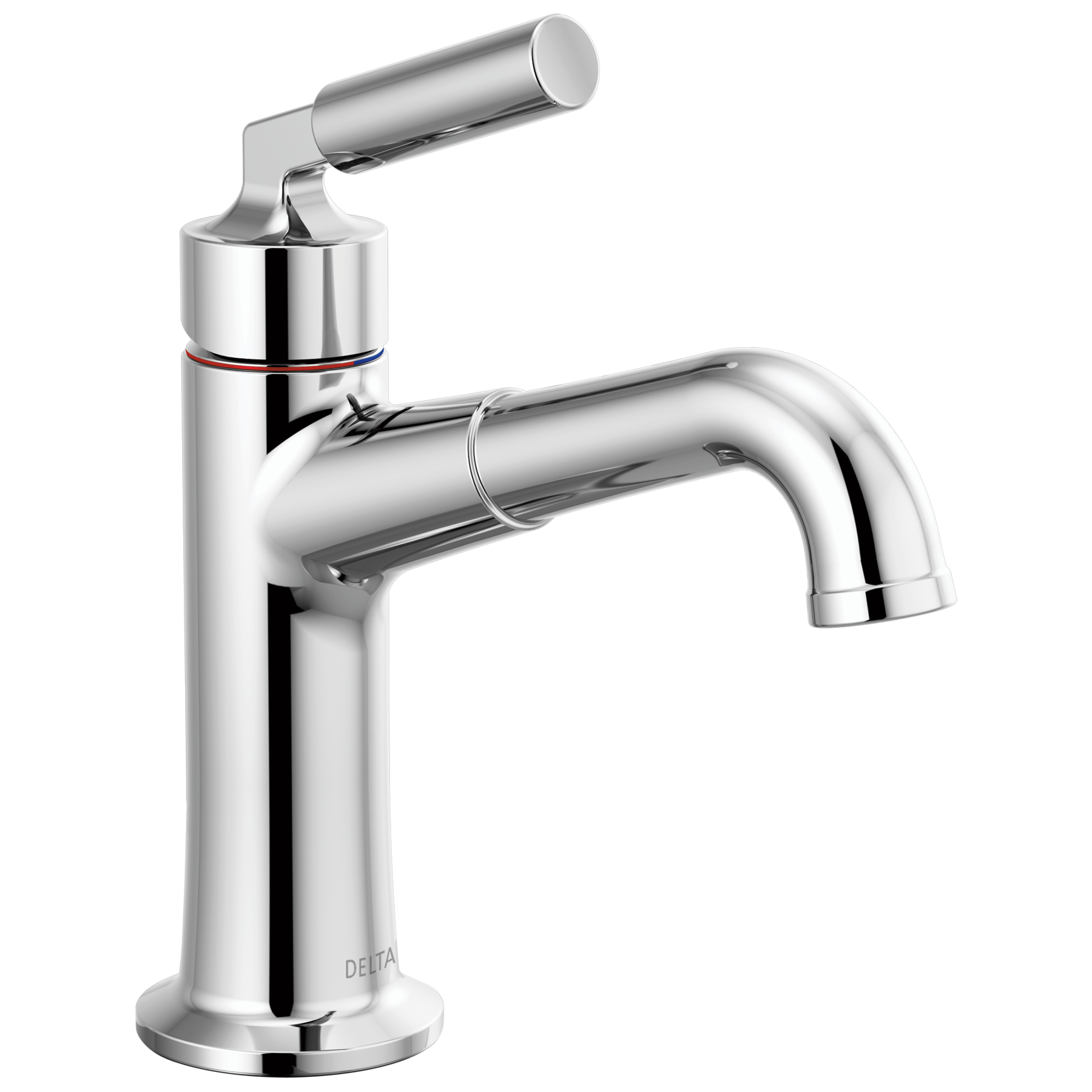 Single Handle Bathroom Faucet in Chrome — image 1