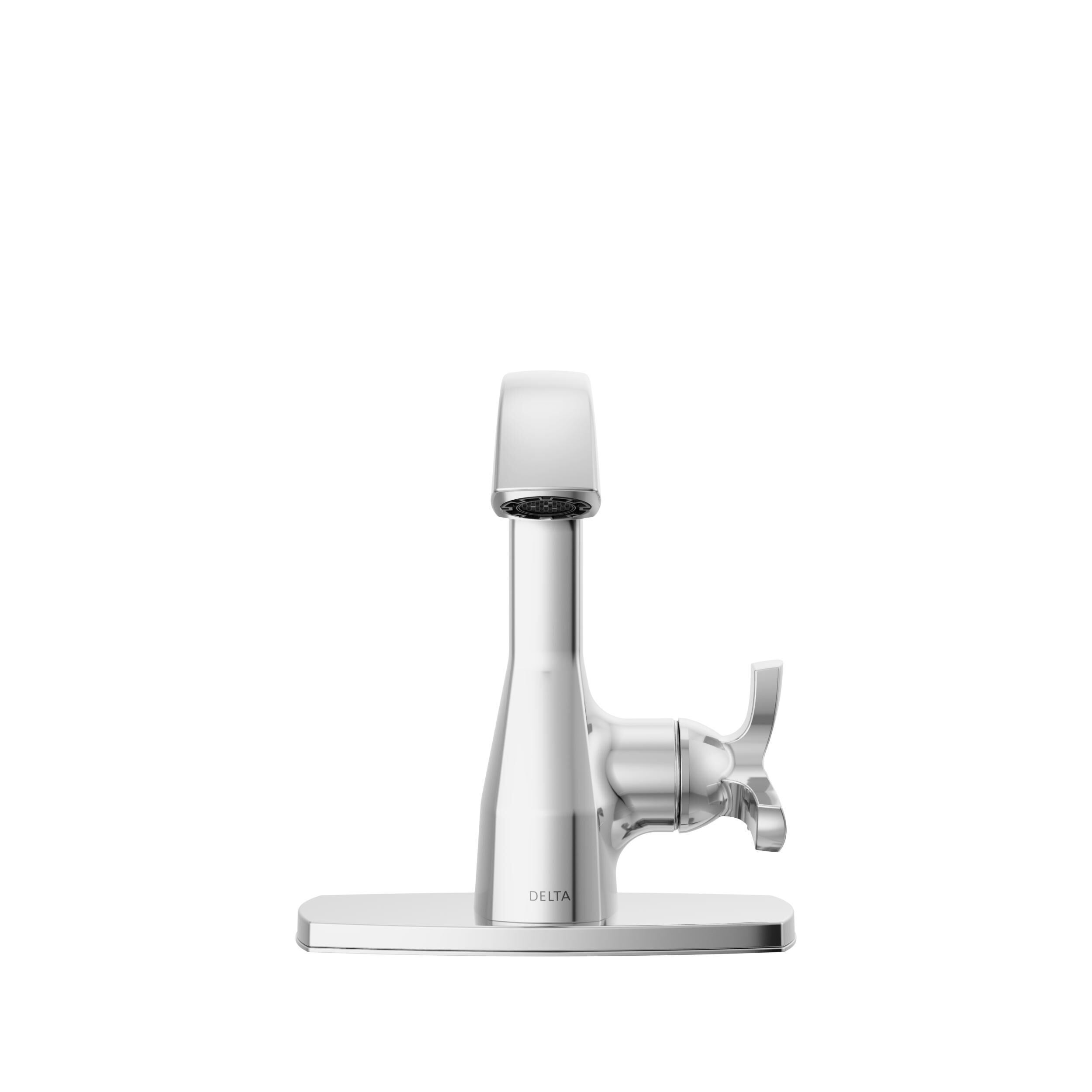 Single Handle Bathroom Faucet in Lumicoat® Chrome 5766-PR-MPU-DST
