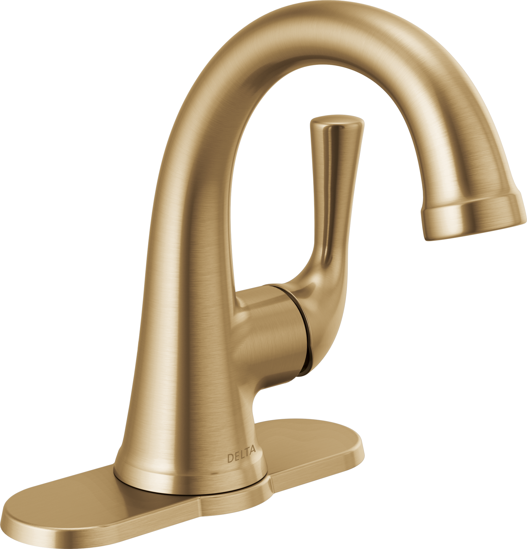 Single Handle Bathroom Faucet in Champagne Bronze 533LF-CZMPU