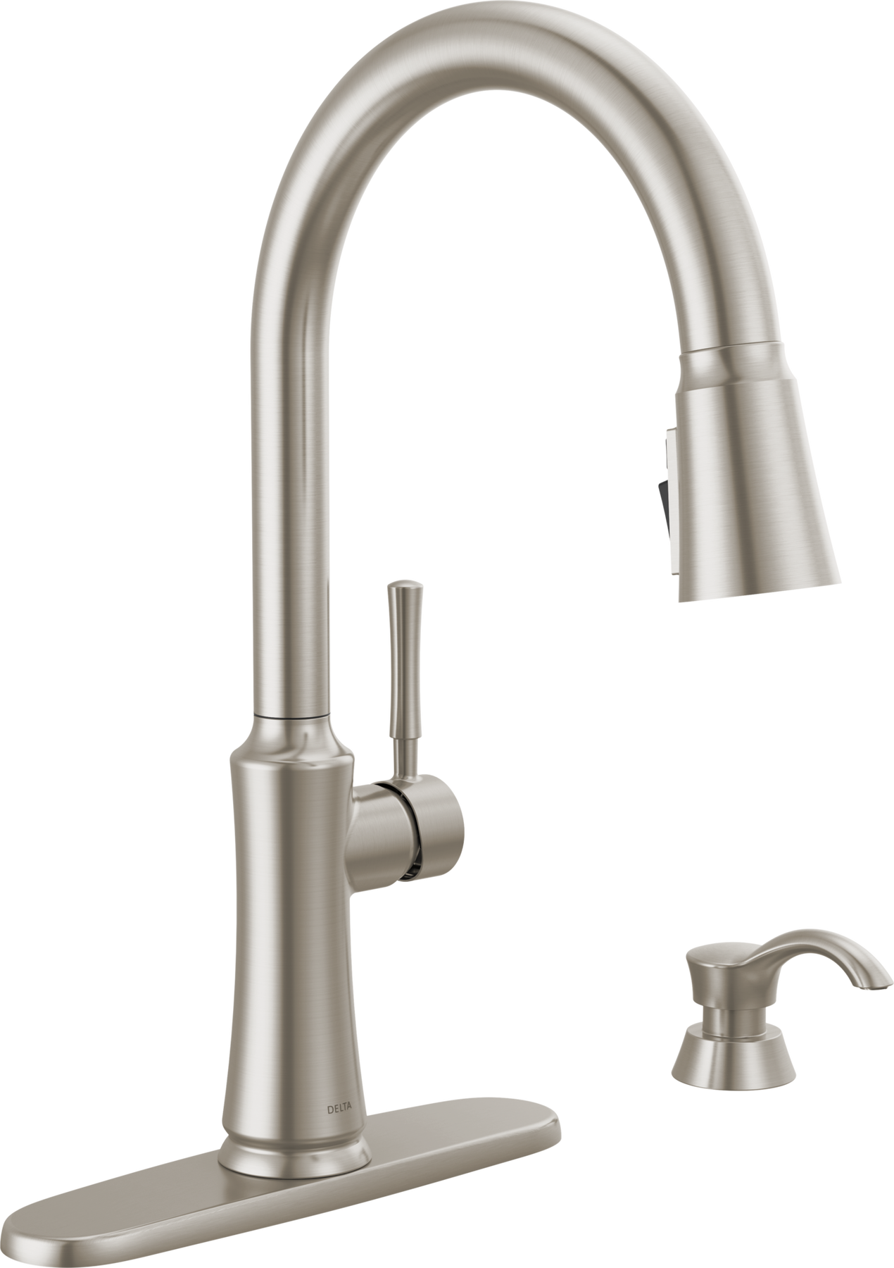 Pull-Down Kitchen Faucet w/Soap (Recertified)