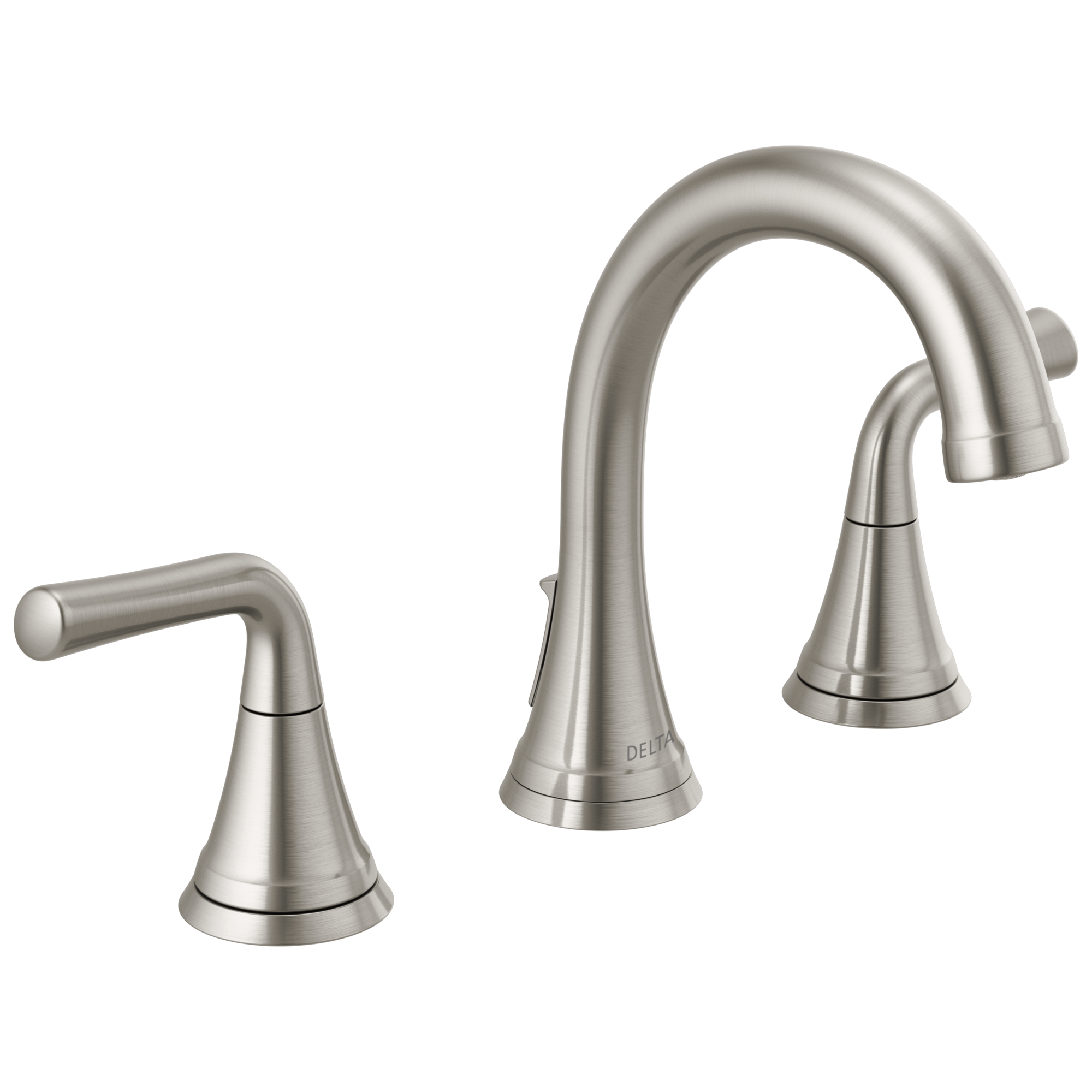 Delta Faucet KayraE Two Handle Widespread Bathroom Faucet - Stainless