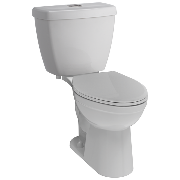 Foundations Dual Flush Elongated Toilet