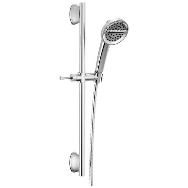 46　Mahsa 3-Setting Slide Bar Handshower in Lumicoat® Chrome 51386-PR