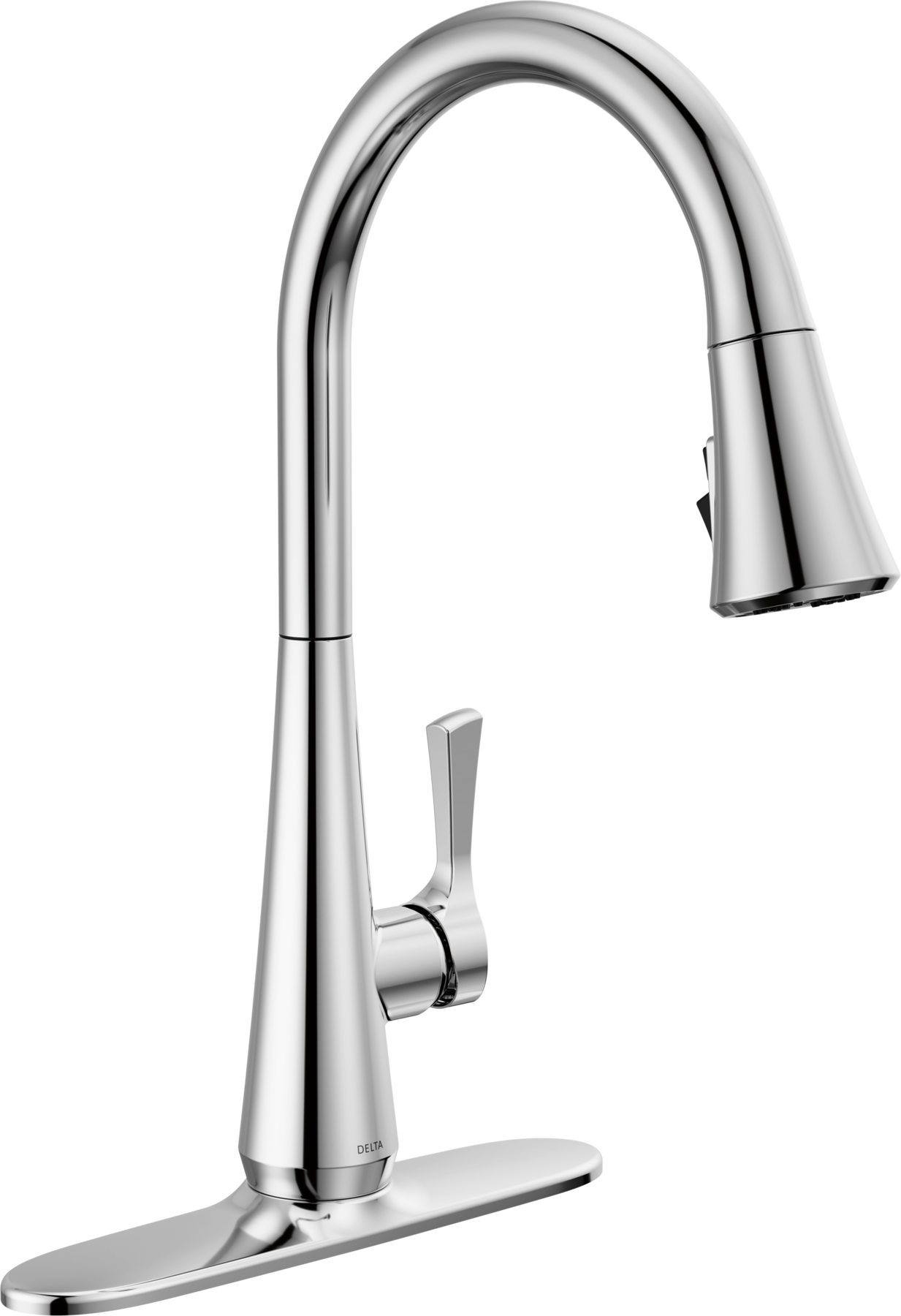 Single Handle Pull-Down Kitchen Faucet with ShieldSpray Technology