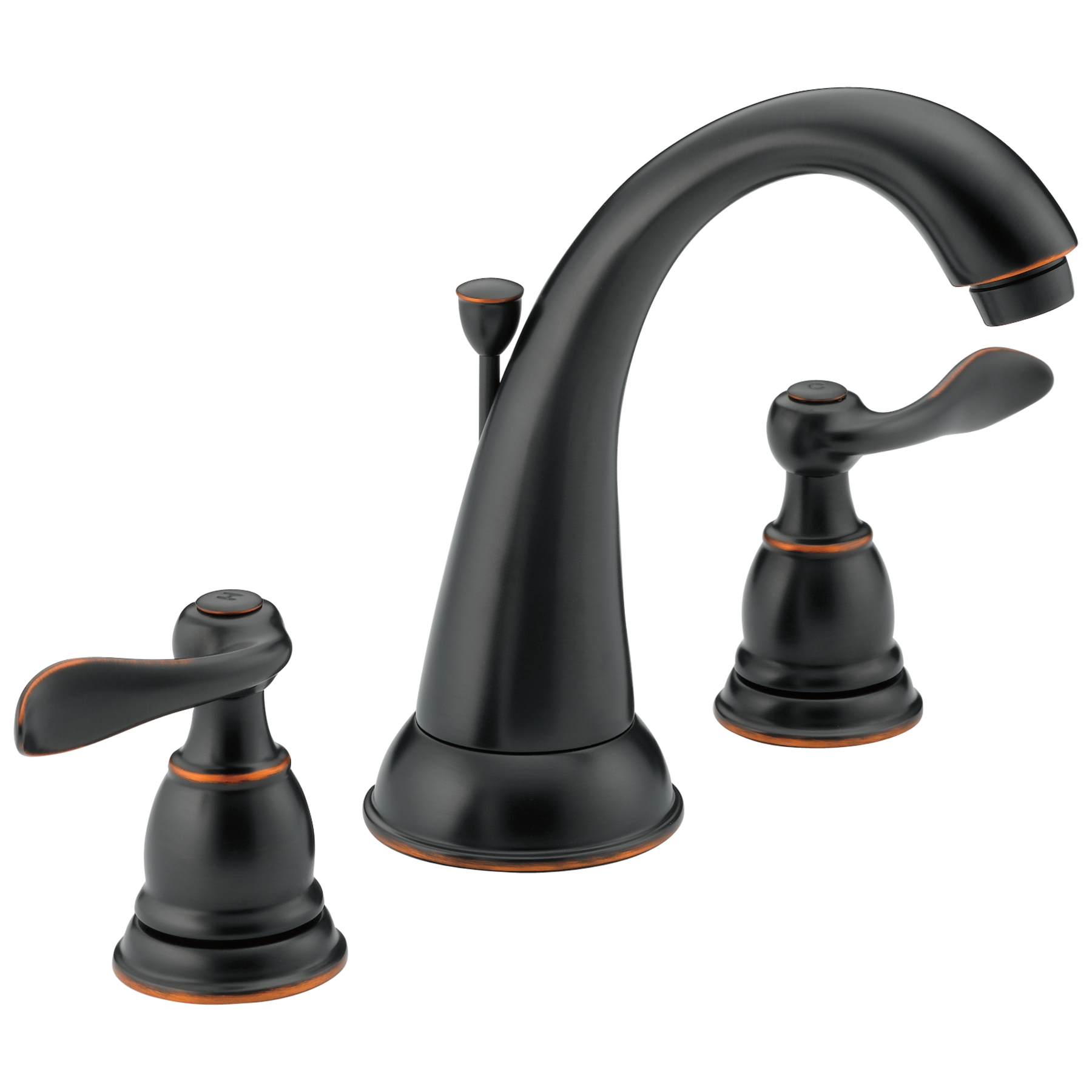 Two Handle Widespread Bathroom Faucet in Oil Rubbed Bronze 35996LF 