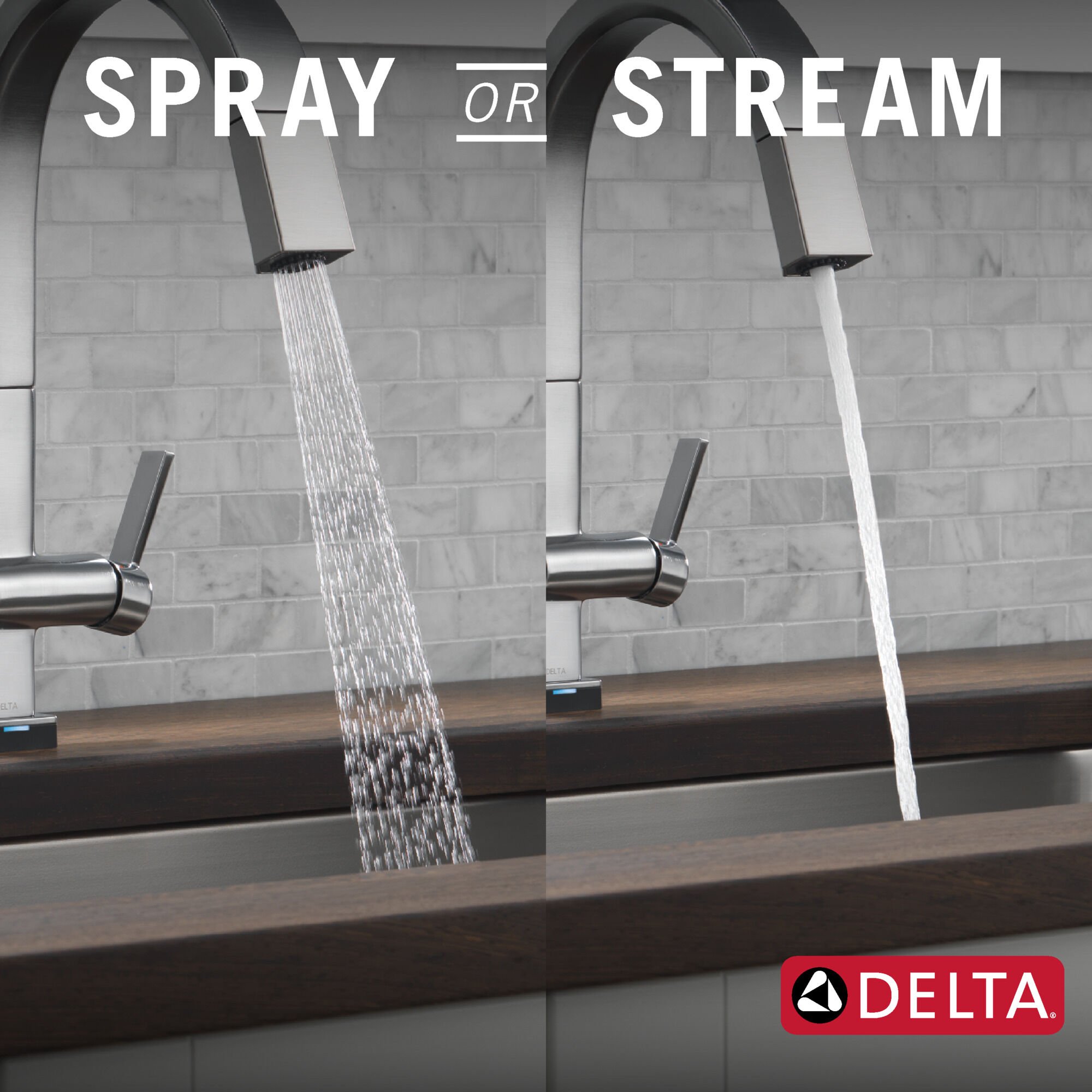 Single Handle Pull-Down Kitchen Faucet with Touch2O® Technology