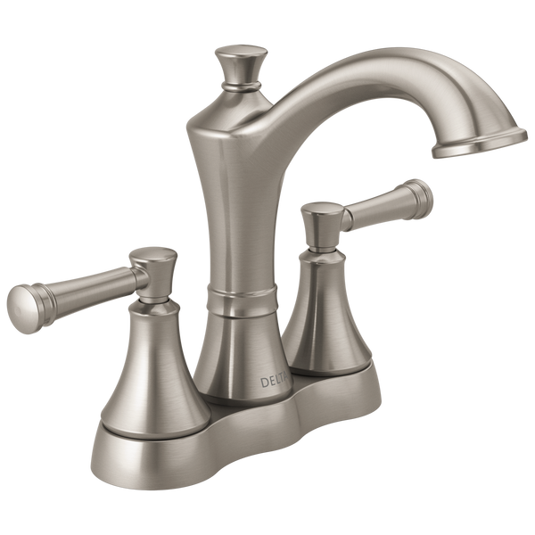Two Handle Centerset Bathroom Faucet (Recertified) in Spotshield