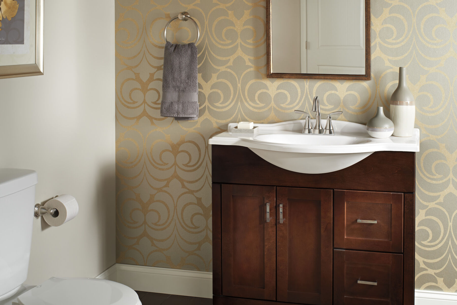 Towel Ring in Stainless 73846-SS | Delta Faucet 