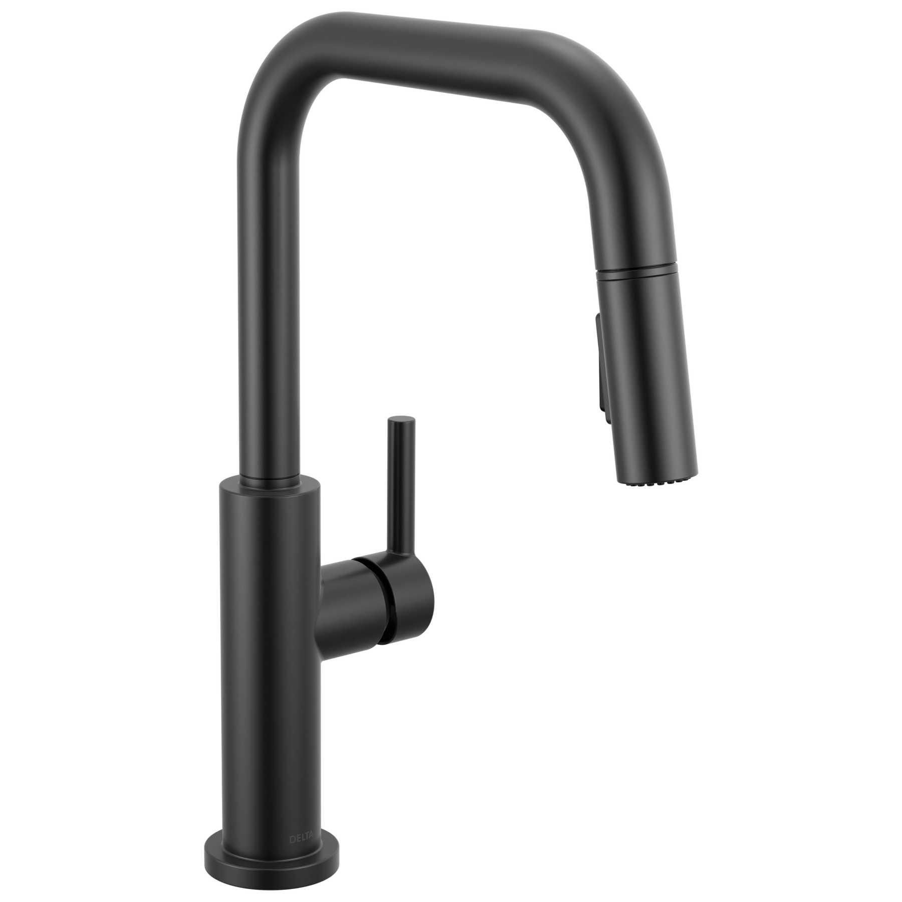 Single Handle Pull-Down Kitchen Faucet in Matte Black 19868LF-BL