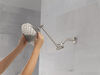 Adjustable Raincan Shower Head with Hand Shower