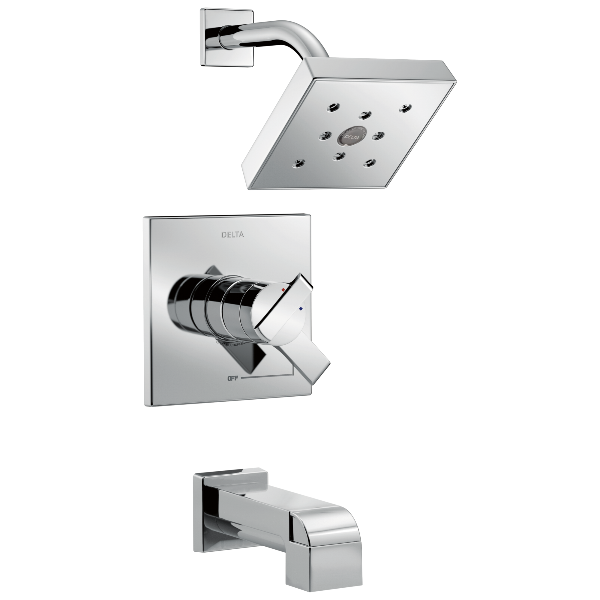 Delta Faucet Ara Monitor 17 Series H2Okinetic Tub & Shower Trim - Chrome