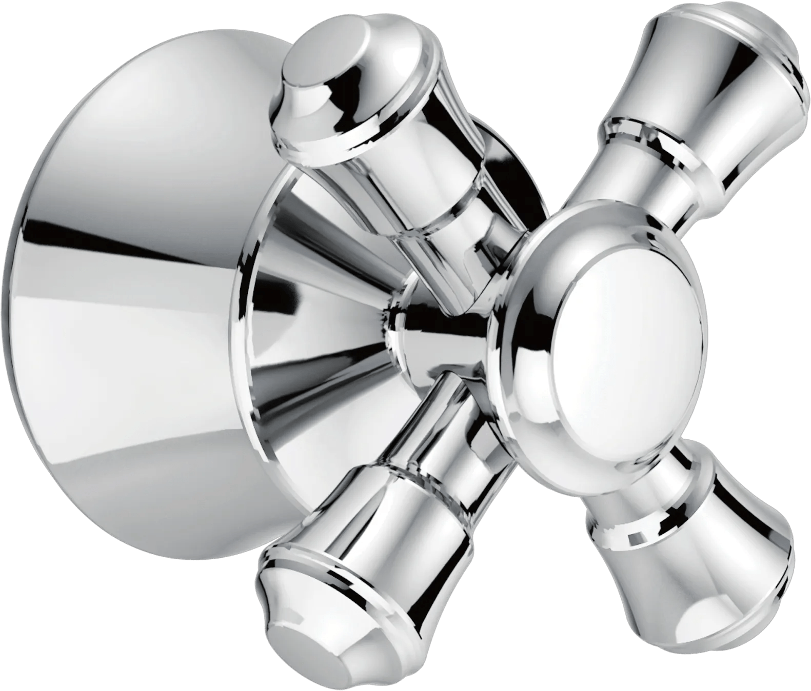 Delta Faucet CassidyE Metal Cross Handle Kit - 14 Series - Chrome