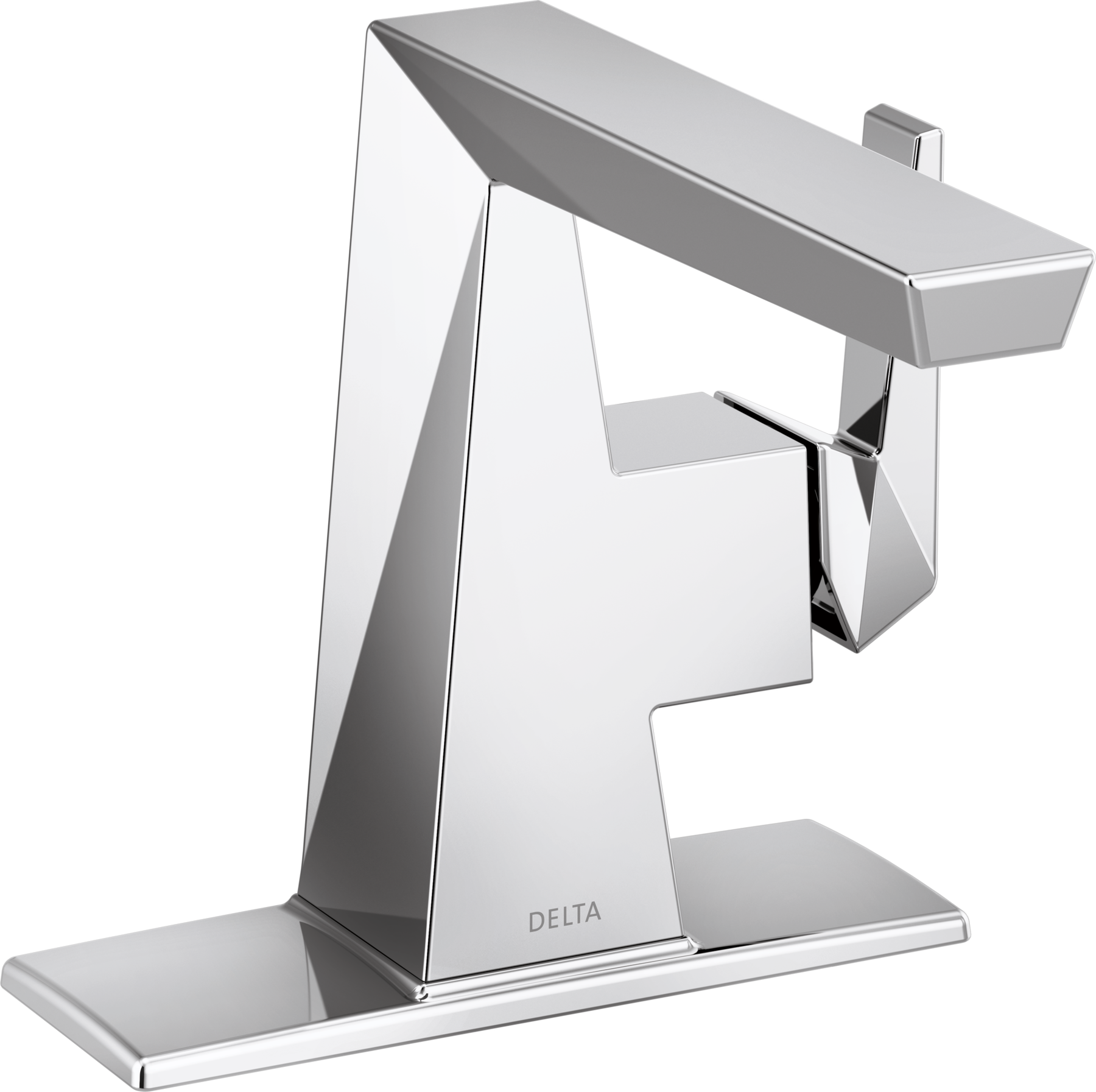 Single Handle Bathroom Faucet in Lumicoat® Chrome 543-PR-MPU-DST