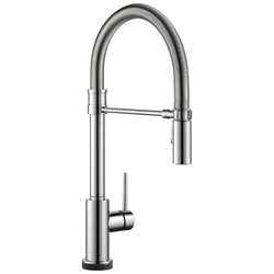 Single-Handle Pull-Down Spring Kitchen Faucet with Touch<sub>2</sub>O® Technology