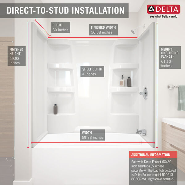 Delta Faucet, How To Install Surround Bathtub