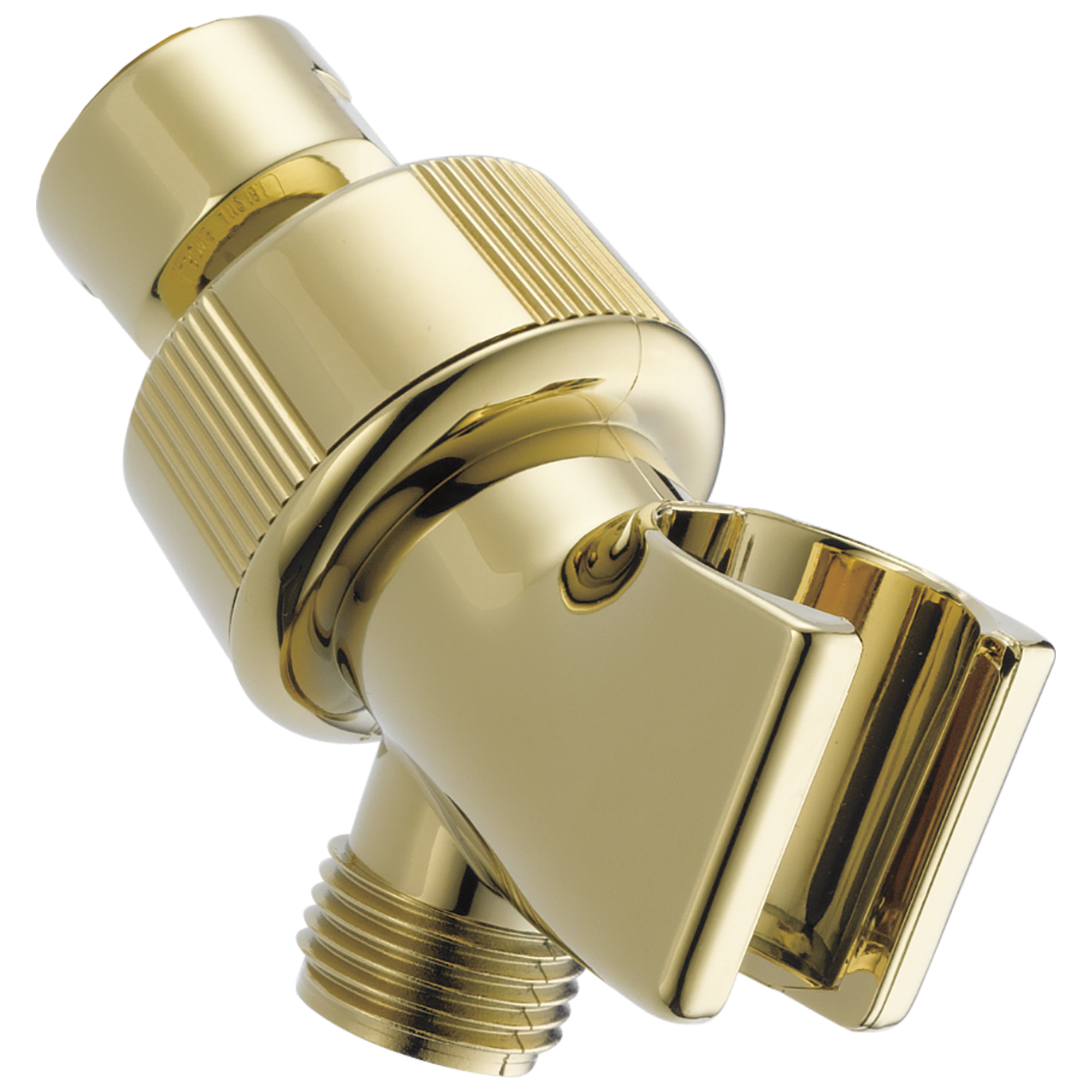 Delta Faucet Universal Showering Components Adjustable Shower Arm Mount for Hand Shower - Polished Brass