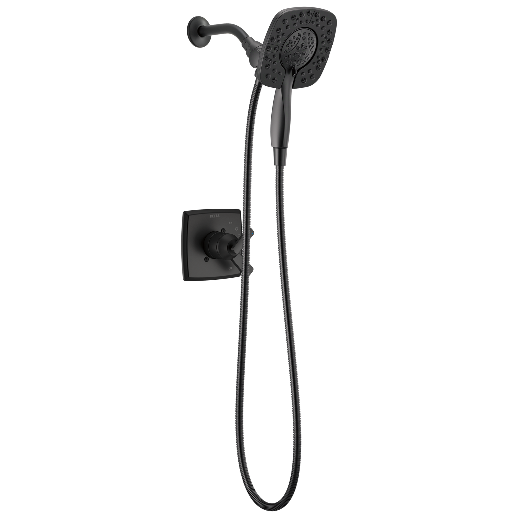 In2ition® Shower Trim 17S (Recertified) in Matte Black T17264-BL-I-R ...