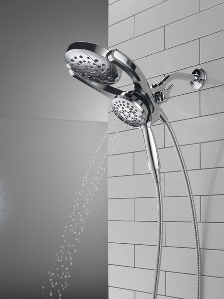 HydroRain® 4-Setting Two-In-One Shower Head, image 14