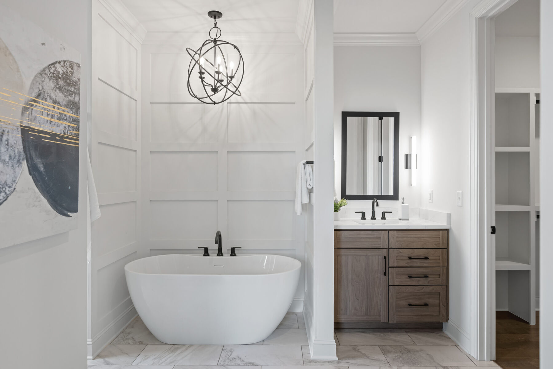 Two Handle Widespread Bathroom Faucet (Delta Recertified®) in 