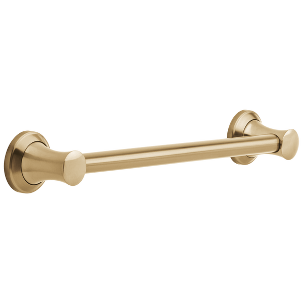 Chapado en Laton ゴールド　Mgs- 18 Delta Cassidy Brushed Gold Bathroom Faucet 1 Hole, Single Hole