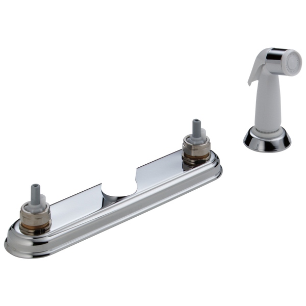 Two Handle Kitchen Faucet in Chrome 2467-212 | Delta Faucet