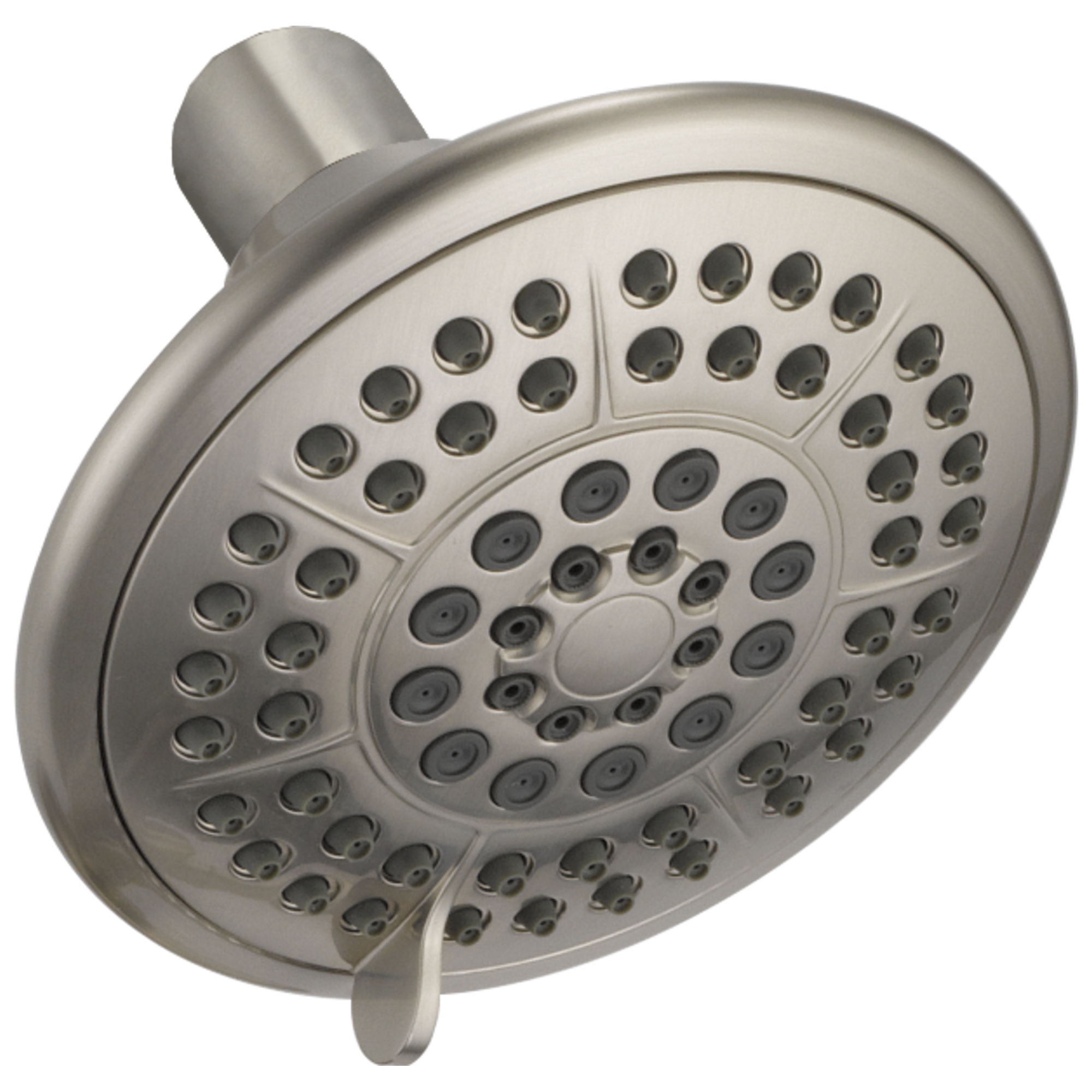 Delta Faucet Universal Showering Components 5-Setting Raincan Shower Head - Stainless