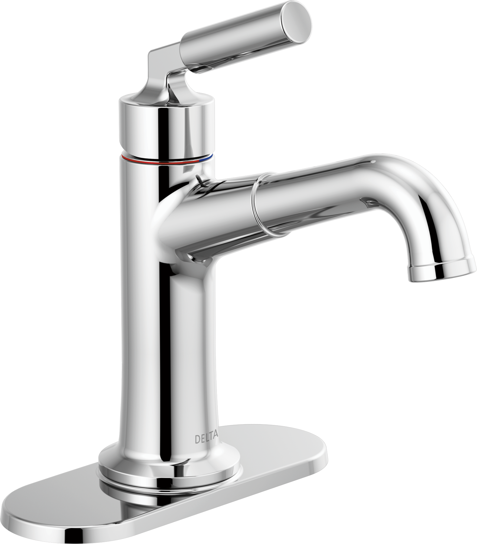 Single Handle Bathroom Faucet in Chrome — thumbnail 2