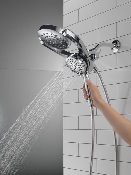 HydroRain® 4-Setting Two-In-One Shower Head, image 3