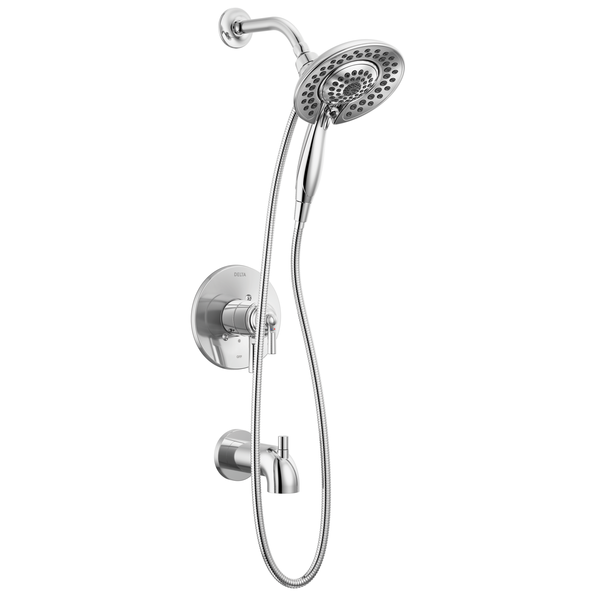 Delta Faucet Saylore Monitor 17 Series Tub & Shower Trim With In2ition - - Chrome