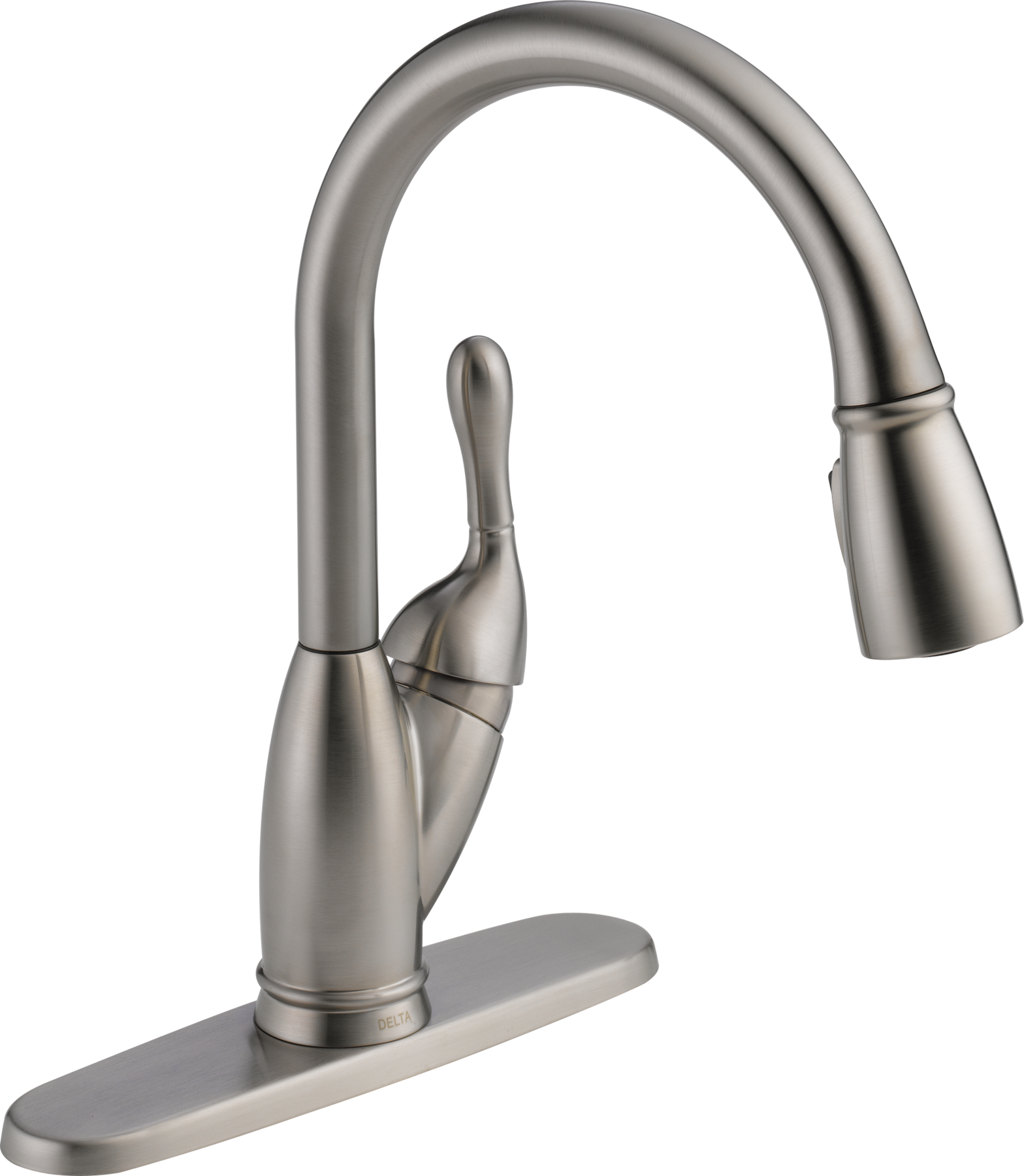 ディスプラウト　ピコチャタクラＤＲ-ＳＳ ＤＲ-ＳＳＳ ＤＲ-Ｆ １５個セット Pull-Down Kitchen Faucet in Stainless 19939-SS-DST | Delta Faucet